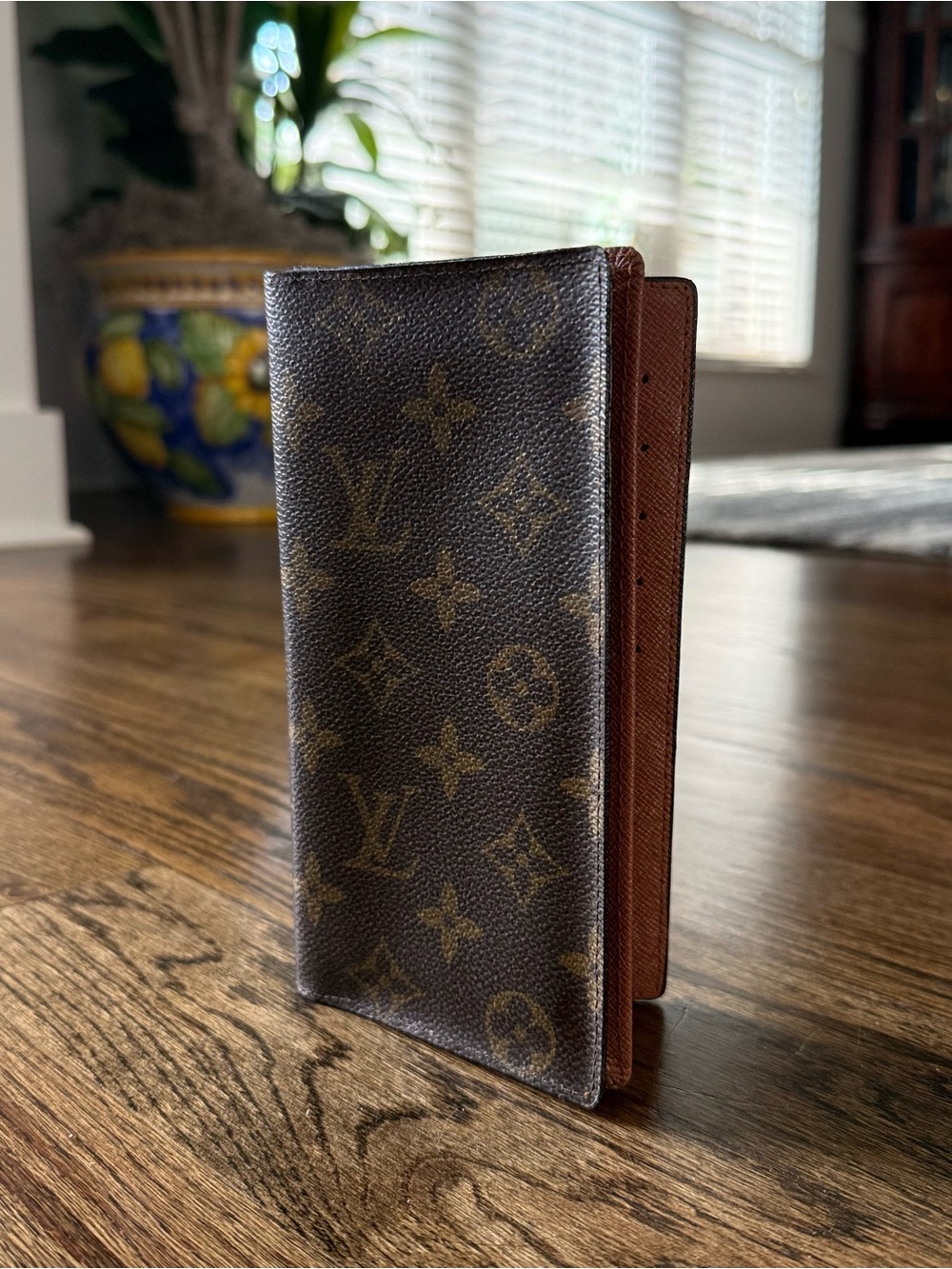 Authentic Vintage Louis Vuitton Monogram Portefeuille Long Vertical Wallet